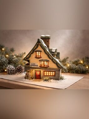Dept 56 The Heritage Village Collection North Pole Series Elf Bunkhouse #5601-4